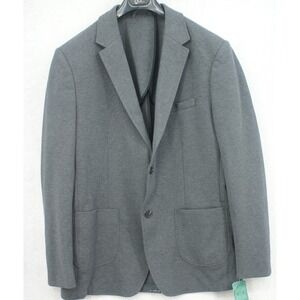 Artefact Mens Dark Grey Cotton Blend Stretch Jersey Blazer Casual NWT MK30004